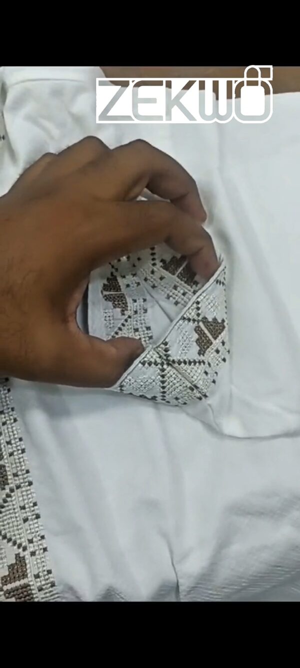 Eid Collection 2025: Premium Embroidered Punjabi-Marham - Image 3