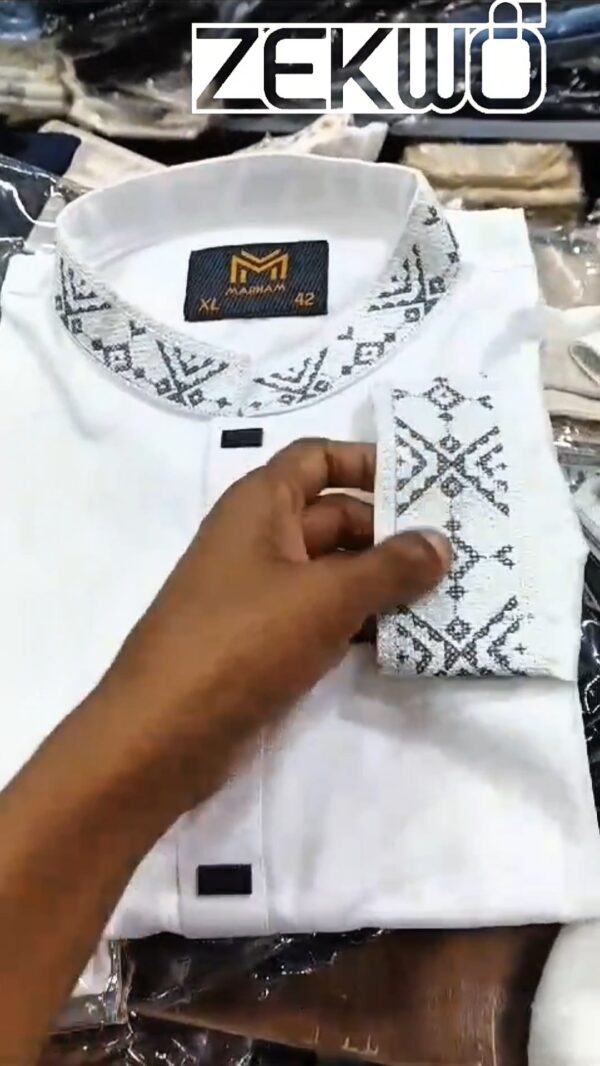 Eid Collection 2025: Premium Embroidered Punjabi-Marham - Image 2