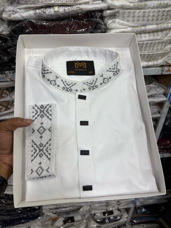 Eid Collection 2025: Premium Embroidered Punjabi-Marham